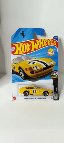 Ferrari GTB 365 hot Wheels - amarela 2025