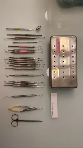 Caixa de periodontia completa