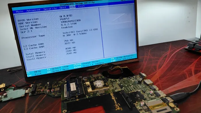 Placa mãe notebook lg C400 A410 DA0QL7MB6E1