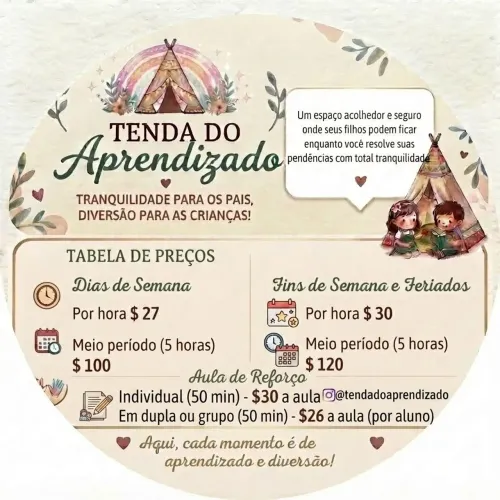 Espaço de permanência/ aula de reforço