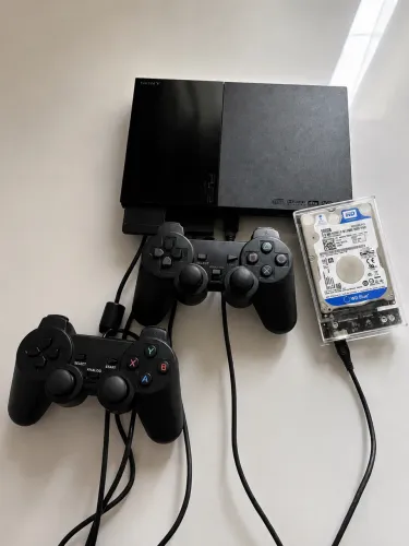 Ps2 completo, com HD 500gb + Muitos jogos!