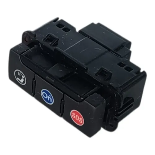Botão Interruptores On Star Chevrolet Tracker Onix 2020 2024 Preto