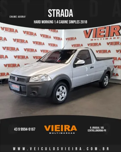 Fiat Strada Working Hard 1.4 Fire Flex 8V CS 2018