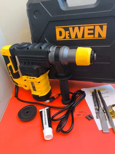 MARTELETE ROTATIVO ROMPEDOR DEWEN 1600W - Na Maleta