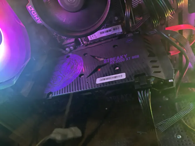 Rx 5500 xt 8gb, leia a descrição