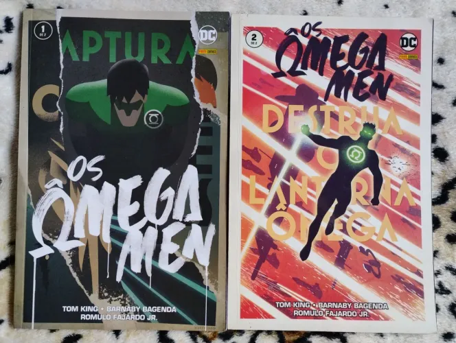 Os Ômega Men de Tom King 1 e 2 coleção completa