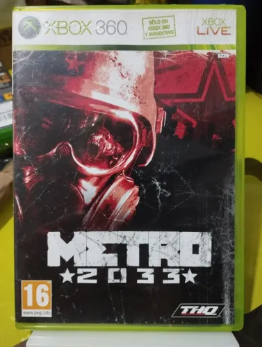 Metro 2033 Xbox 360 mídia física original 