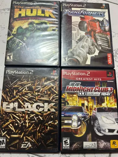 JOGOS DE PLAYSTATION 2 ORIGINAIS 100 CADA