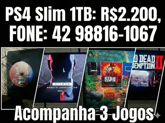 Playstation 4 Slim 1 TB