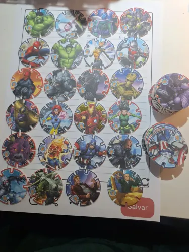 Vendo Tazos Mavel Bistek 2026