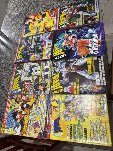 Revistas ultra jovem com poster