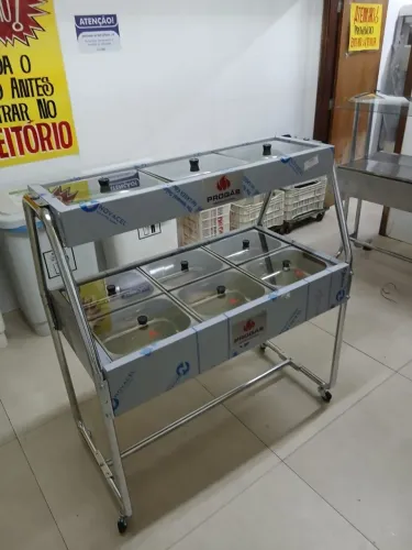 148 BUFFET 6 CUBAS QUENTES E 3 FRIAS