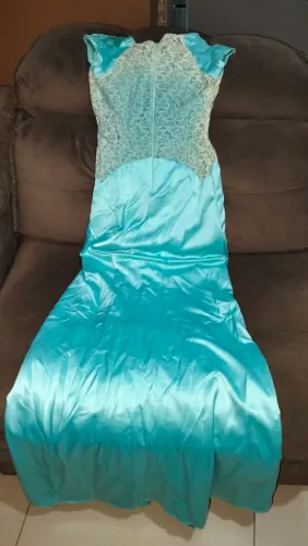 Vestido para festa 155cm altura , busto 34cm(68cm)total , cintura 30cm(60 cm) total