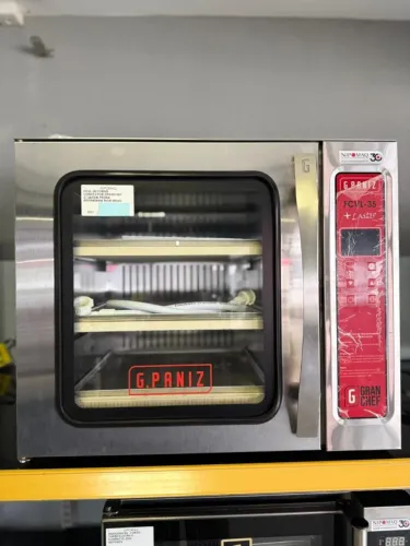 FCVL-35 FORNO CONVECTOR GRANCHEF C/ VAPOR PEDRA REFRATARIA INOX MONO - G PANIZ