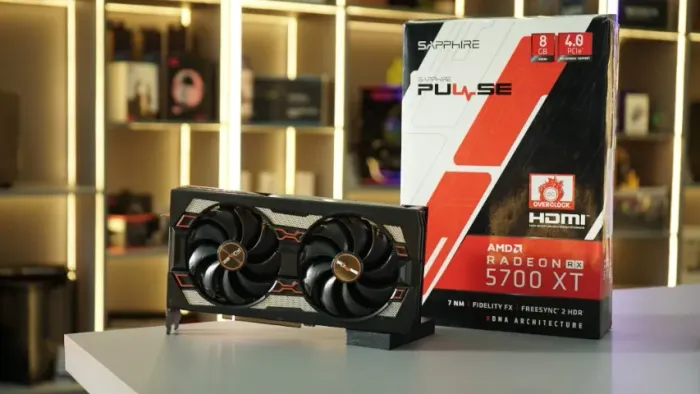 Placa de Vídeo Sapphire PULSE RX 5700 XT 8GB GDDR6 por R$1.199,00
