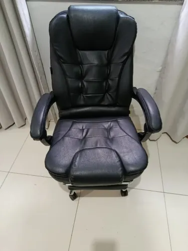 Cadeira de Escritório Reclinável Chimex c/ Apoio para Pés - Semi-nova (Paraíso/TO)