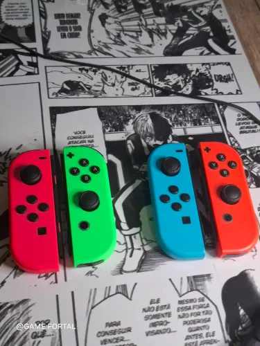 JoyCons Originais Nintendo Switch Completos