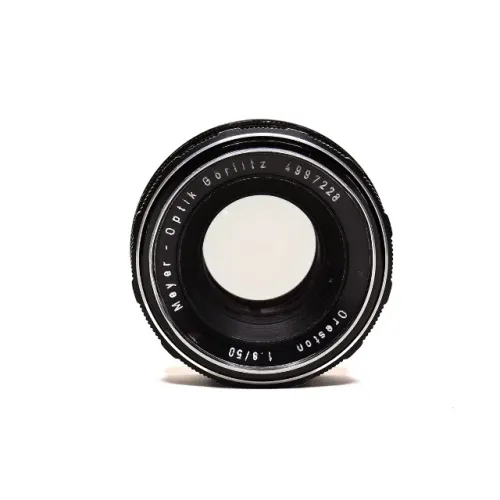 Lente Meyer Optik Gorlitz Oreston 50mm f 1.8 GDR Mount M42