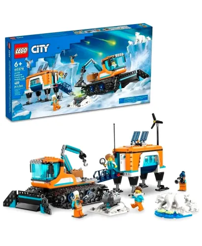 Lego City Caminhão e Laboratório exploração Ártica novo 