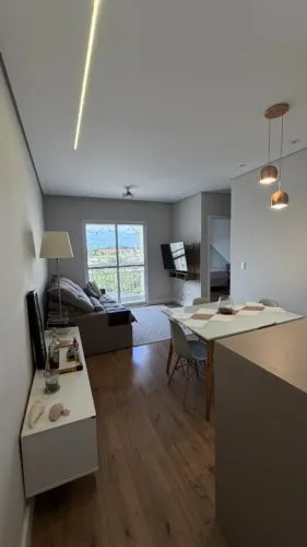 Apartamento para Locação em Mogi das Cruzes, Cézar de Souza, 2 dormitórios, 1 suíte, 2 ban
