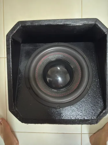 Caixa ativa dutada com subwoofer de 10?