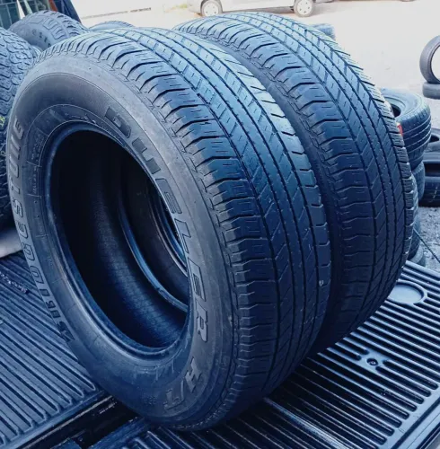 Pneu 265/65 aro 17 Bridgestone Dueller camionete semi-novos