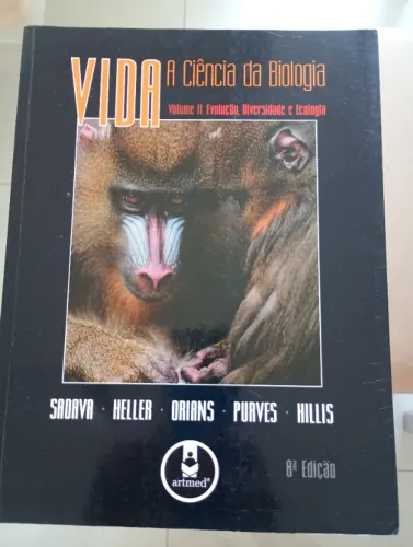 Livro Vida A Ciência da Biologia Combo Volumes 1 2 e 3