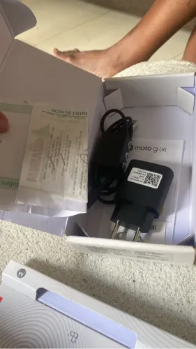 Celular mato  g06 novo com nota fiscal  na caixa