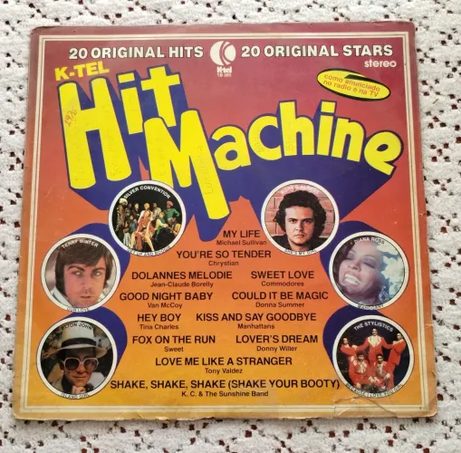 Disco de Vinil-hits machine/ 20 originais
