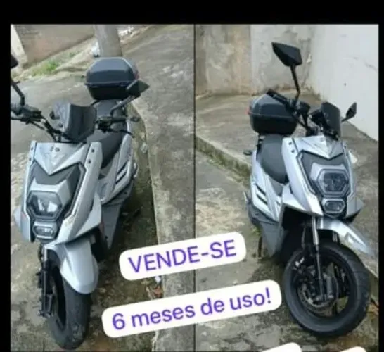 Jetmax moto elétrica nova 6 messes de uso