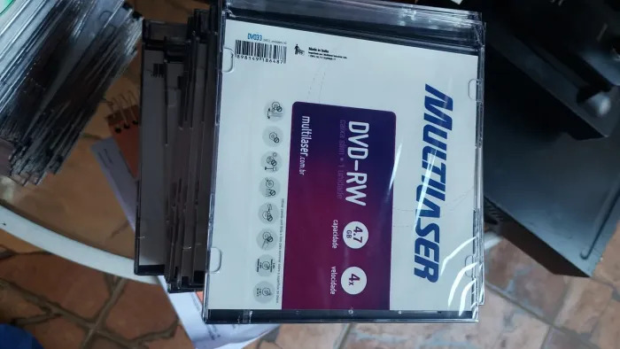 DVD- RW Multilaser