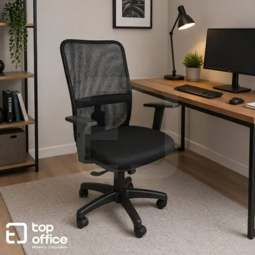 Cadeira Giratória Back System - Ergonômica em Tela - Cadeira Ergonômica NR17