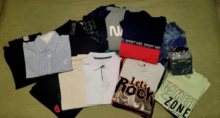Roupas menino tamanhos 08 e 10