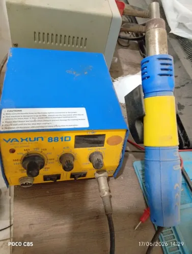 Yaxun 8810 soprador e ferro de soldar