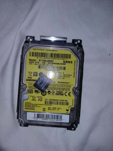 HDD 750Gb - Armazenamento para computador