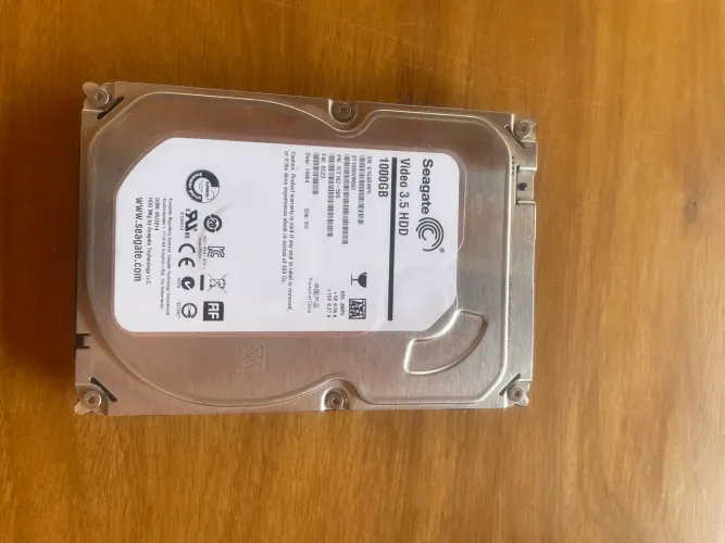 Hd Seagate Vídeo 1TB