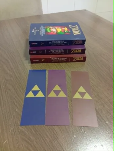 Coleção Mangá The Legend Of Zelda Perfect Edition 3 Vols + Marcadores