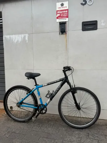 Bicicleta alumínio Caloi revisada com. Nota 