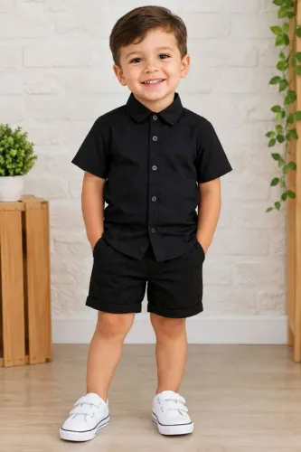 Camisa social menino 