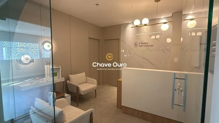 Sala Comercial no Dom Medical totalmente mobiliada