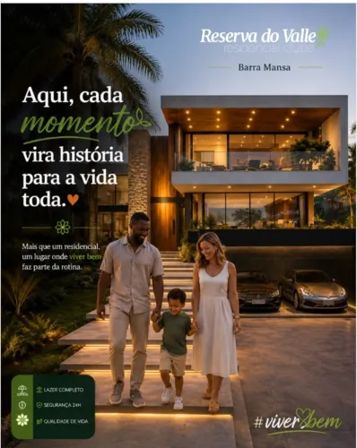 Terreno no Condomínio Reserva do Valle - Barra Mansa