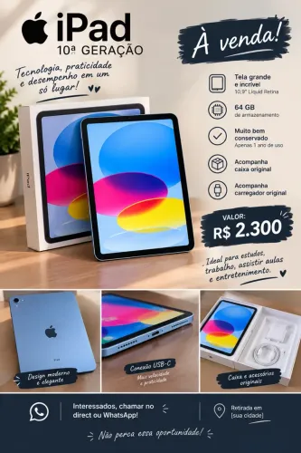 VENDO IPAD 10