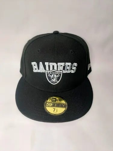 Boné Oakland Raiders preto - New era - 59fifty - Nfl - 7 1/4 