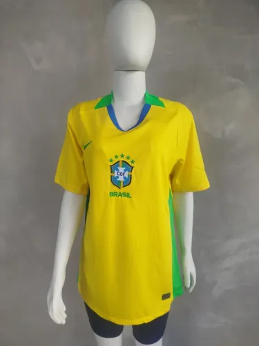 Camisa Seleção Brasil feminina Amarela -2025, torcedor