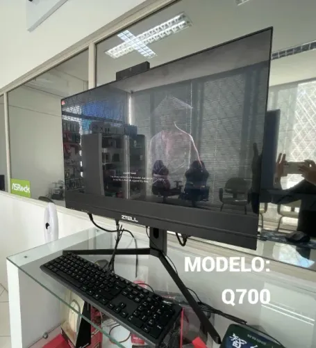 PC Completo Q700 (lacrado) AMD Ryzen 9 7900X 32GB DDR5 SSD 1TB RTX 5060 Tela 27? 2K 180Hz 