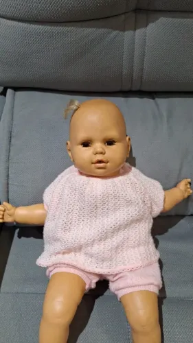 KIT BONECAS ANTIGAS MÃEZINHA E BEBEZINHO MENINA
