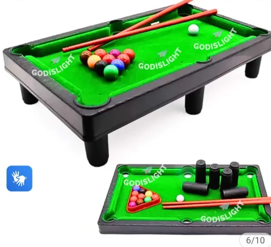 jogo de sinuca de brinquedo novo