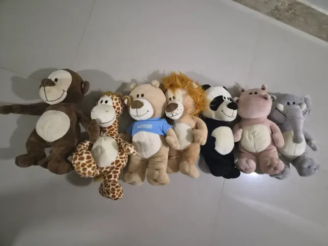 PELÚCIAS COLEÇÃO NESTLÉ