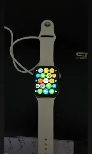 Relógio Apple Smart Watch Series 9 - 45mm Branco Semi Novo