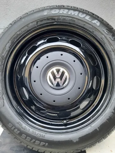 Rodas aro 15 furação 5x100 c/ pneus 195/55 novos